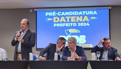 Datena lança pré-candidatura a prefeito: 'São Paulo vai ser governada pelo PSDB, São Paulo vai ser governada por mim'