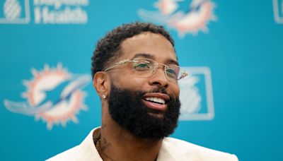 Dolphins HC: Odell Beckham Jr. Isn't Practicing to Preserve WR's Health for Season