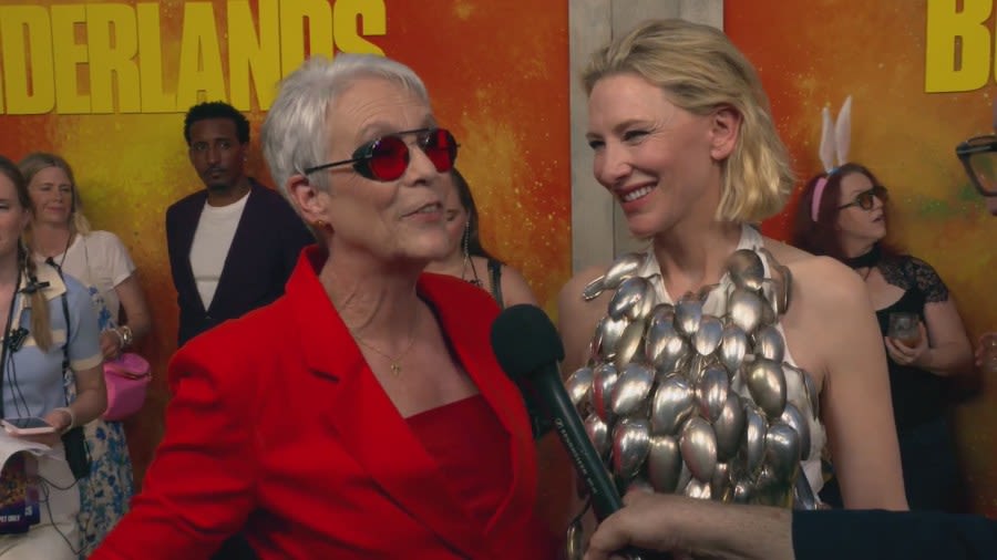 Jamie Lee Curtis, Cate Blanchett on working with each other in ‘Borderlands’