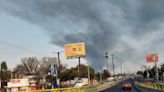 Se registra intenso incendio en empresa pinturas de Apaseo el Alto, Querétaro