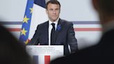 French President Emmanuel Macron met with protests in Lyon