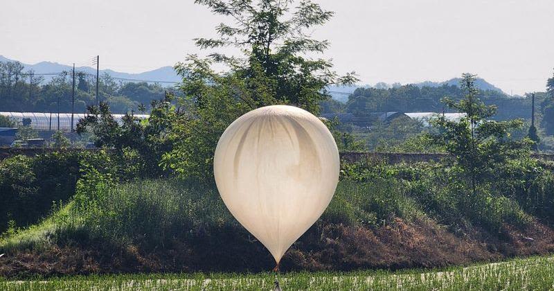 North Korea sends balloons carrying excrement over border, South Korea says