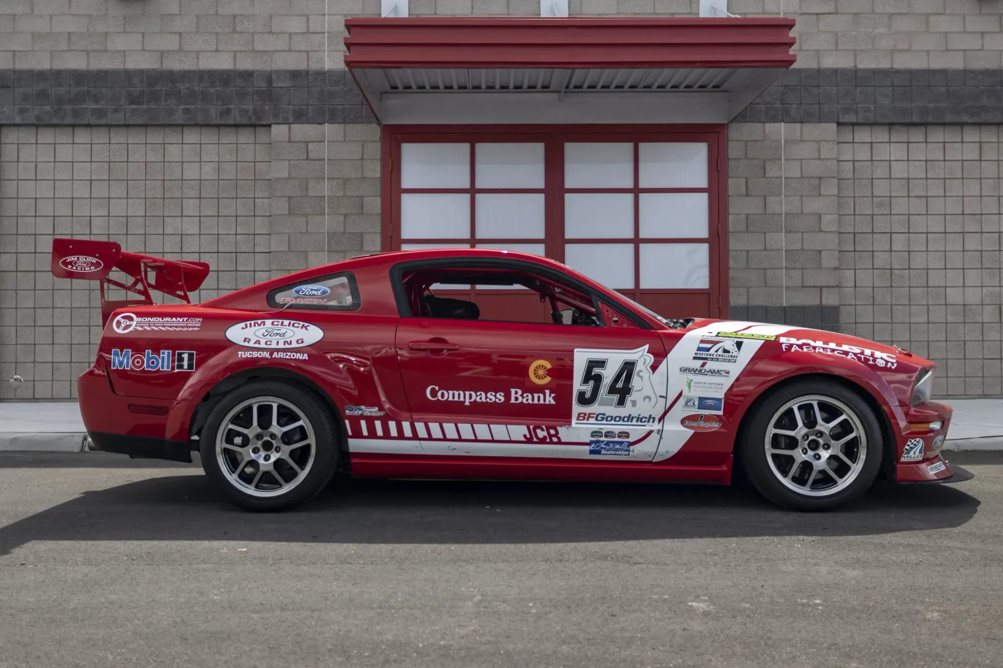 Jim Click’s 2008 Ford Mustang FR500S Race Car on Bring a Trailer