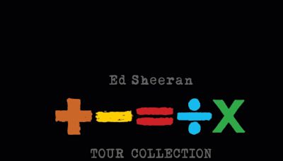 Ed Sheeran announces +-=÷× (TOUR COLLECTION)