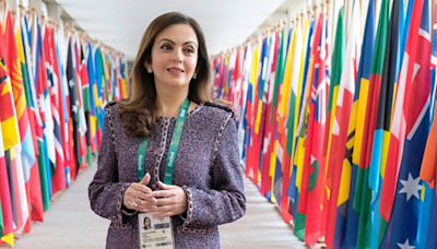 Nita Ambani Goes Back To Power Dressing In Chanel Tweed Jacket As She Secures Second Term As IOC Member
