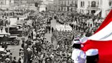 El primer desfile escolar que conmemoró el centenario de un hecho histórico trascendental en Perú