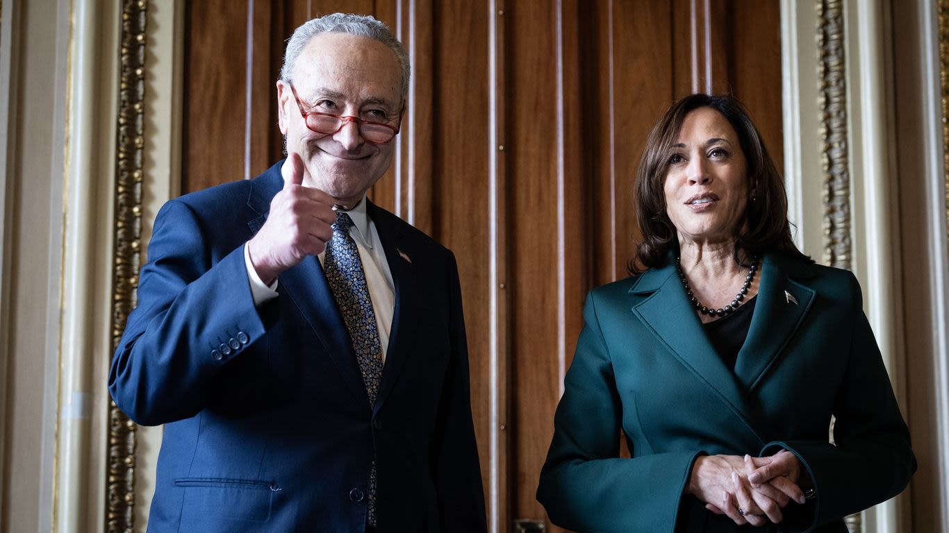 Scoop: An inside look at Harris' Senate brain trust