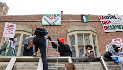 Police descend on UCLA after protesters erect new pro-Palestinian encampment