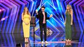 'AGT' contestant Jonathan Burns transport cheese between Sofia Vergara and Heidi Klum's undergarments