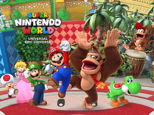 Universal Orlando unveils Super Nintendo World rides at new Epic Universe park