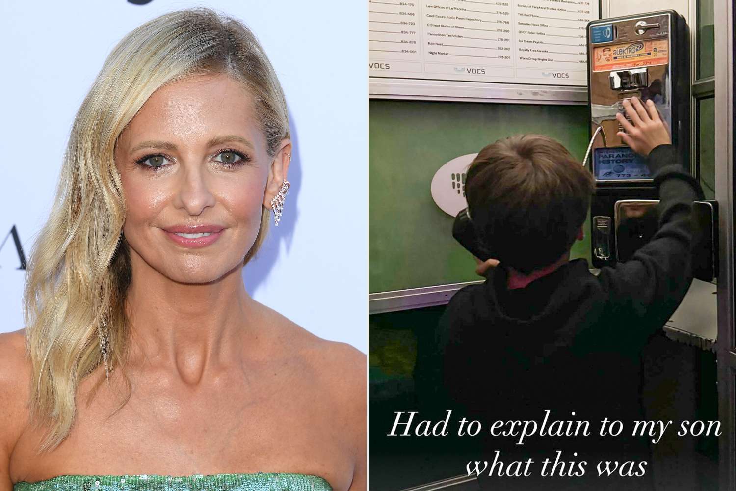 Sarah Michelle Gellar Says She 'Had to Explain' a Payphone to Her 11-Year-Old Son Rocky