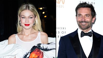 Gigi Hadid and Bradley Cooper Attend Taylor Swift Paris Concert