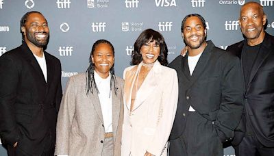 Denzel Washington apoya a su familia