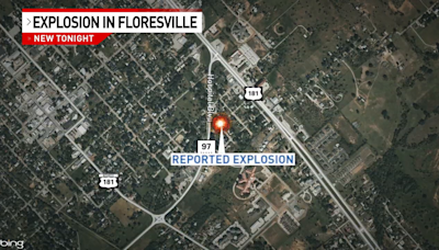 Gas explosion in Floresville leads to street closures, no injuries reported