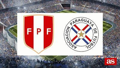 Perú vs Paraguay: estadísticas previas y datos en directo | Amistosos de selecciones 2023