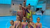 Éxito de las gimnastas del club Ares en los Juegos deportivos del Principado