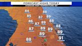 Expect a breezy and toasty day across Central Florida