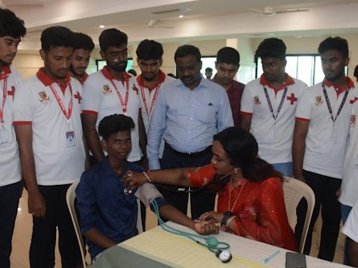 Twenty years of blood donation drive for this Chennai college