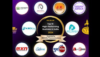 Highlighting the Top 10 High-Performing Businesses in India of 2024