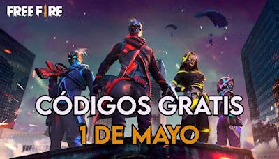 Free Fire | Códigos de hoy miércoles 1 de mayo de 2024: recompensas gratis