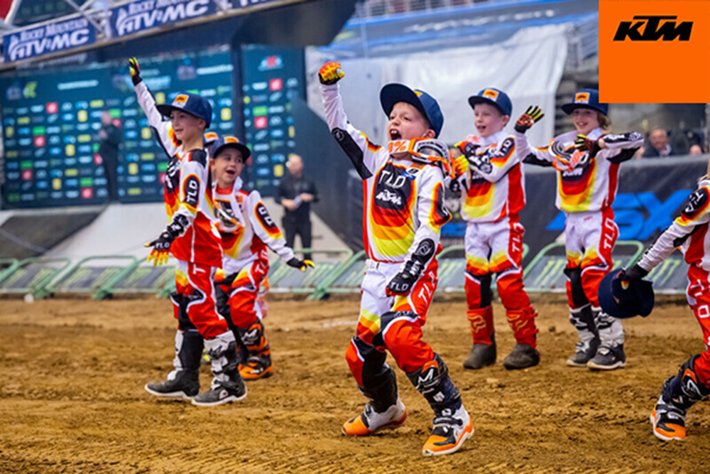 Celebrating Over 25 Years of KTM Junior Supercross