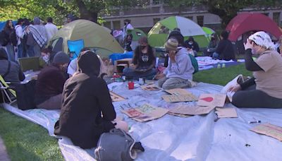 UW light rail station closed due to protests