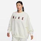 NIKE 女 運動上衣 大學T 刷毛 寬鬆版 Oversize Sportswear FV4012-133