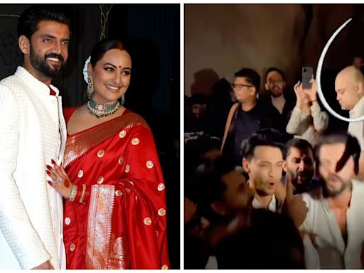 Unknown man steals the show with hilariously unhinged dance moves at Sonakshi Sinha's wedding. Watch