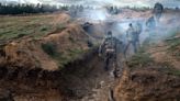 Military training efforts for Ukraine hit major milestones even as attention shifts to Gaza