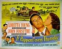 IT HAPPENS EVERY THURSDAY | Rare Film Posters