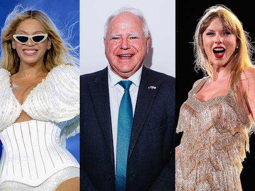 Tim Walz Is Getting Swifties and the BeyHive Excited to Vote