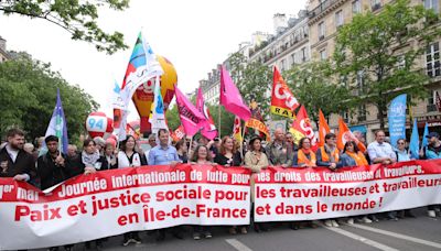 Los choques de la izquierda marcan el inicio de las manifestaciones sindicales francesas