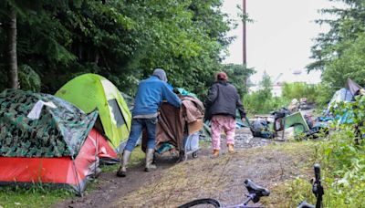 ‘Displacing the displaced’ Juneau’s homeless population still seeks official place to camp | Juneau Empire