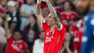 Con gol de Di María, Benfica le ganó al Marsella por lo cuartos de la Europa League