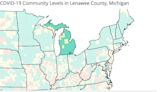 Lenawee County's new COVID-19 cases tick upward; Michigan cases fall