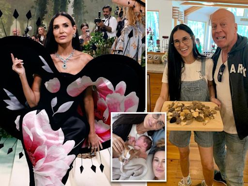 Demi Moore caps comeback from addiction, tragedy to be crowned ‘godmother’ of Cannes
