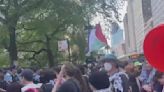 Pro-Palestinian protesters face off with police at Art Institute in downtown Chicago