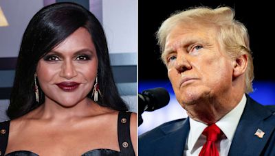 The Daily Show mocks Trump for dragging Mindy Kaling into racist attacks on Kamala Harris