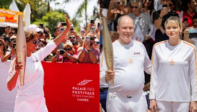 Princess Charlene of Monaco, Halle Berry and More Stars Lead Olympic Torch Relay Ahead of Paris Games