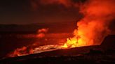 Alert level lowered for Hawaii’s erupting Kilauea volcano as thousands watch the dazzling display