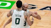 Rewind: Kristaps Porzingis returns, Celtics cruise to Game 1 win