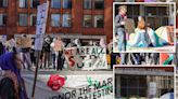 NYU students jump on anti-Israel tent camp bandwagon, chant antisemitic, anti-cop phrases