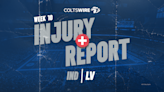 Colts vs. Raiders: Updated injury report for Week 10