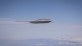 Check out the Air Force's new B-21 stealth bomber in flight