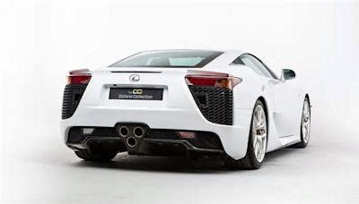 For sale: Lexus LFA owned by Rowan Atkinson (with a wild interior)