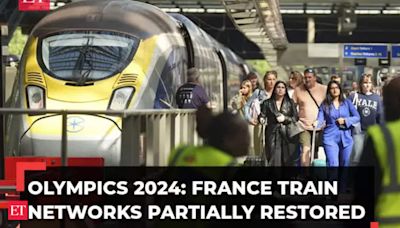 Olympics 2024: French train networks partially restored after line sabotage ahead of Paris Games