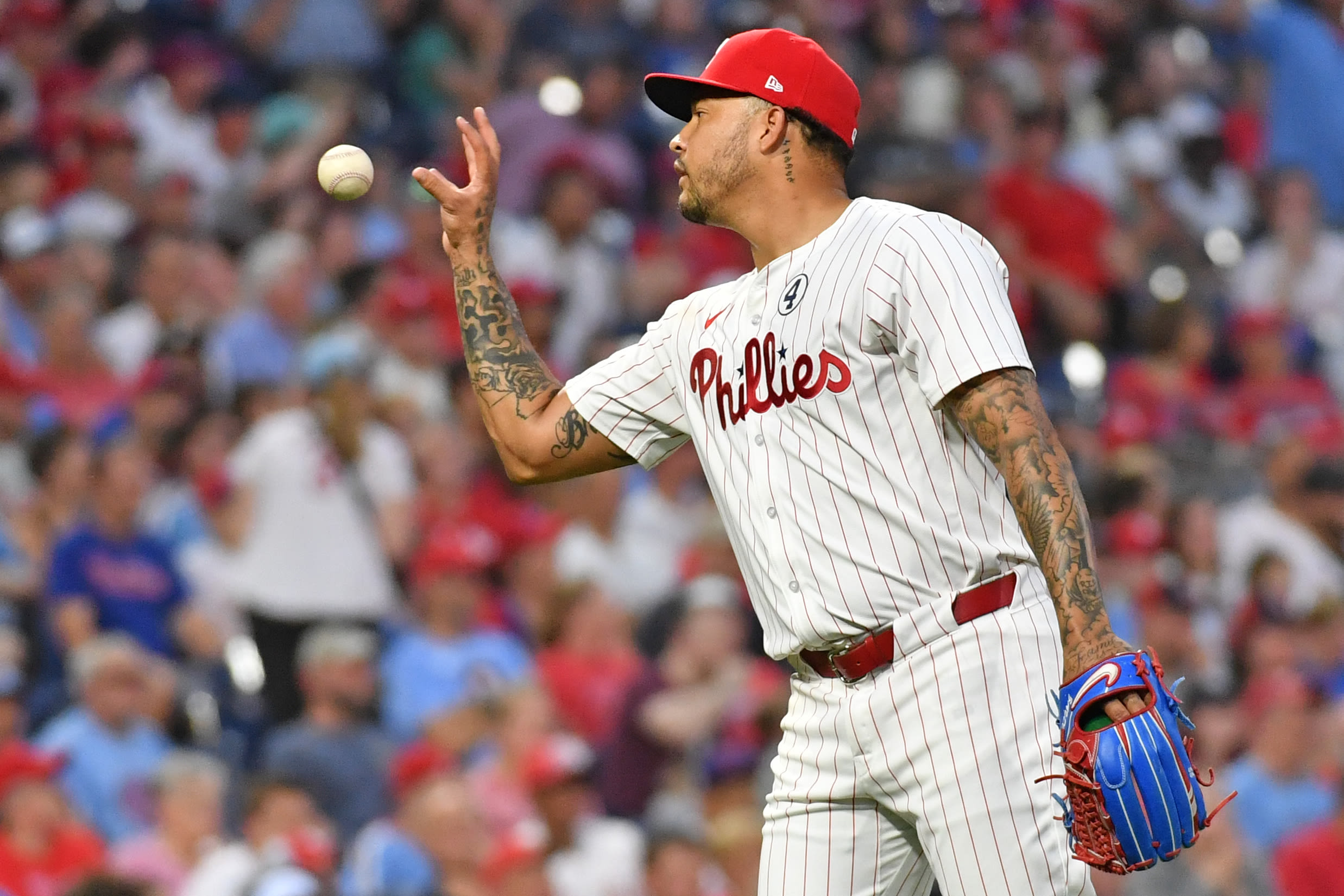 Phillies drop series finale vs. Cardinals, Marsh exits in 8th inning with hamstring injury