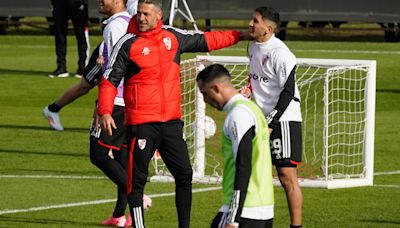 La noticia que celebró Demichelis antes del cambio de bunker en la pretemporada de River