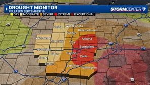 Parts of Miami Valley see first extreme drought conditions in over a decade