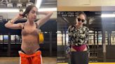 The woman in New York who was shamed for flaunting her madcap, eccentric outfits says she's 'empowered' by the hate — as backlash against her continues to grow